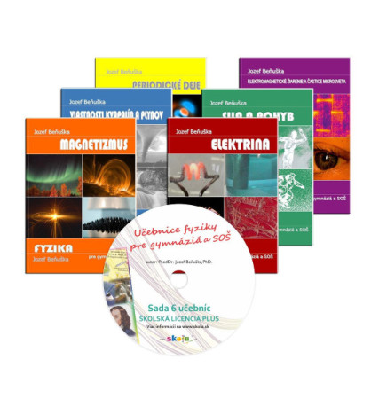 Balík učebnic fyziky pro gymnázia a SOŠ ŠKOLSKÁ LICENCE PLUS
