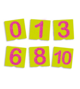 Grafomotorika - senzorická čísla