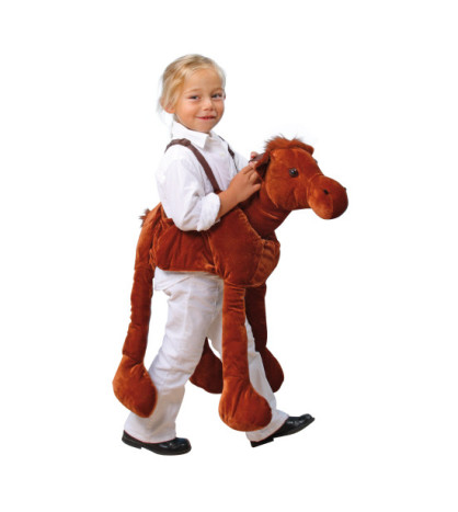 Zábavné kostýmy - hnědý koník