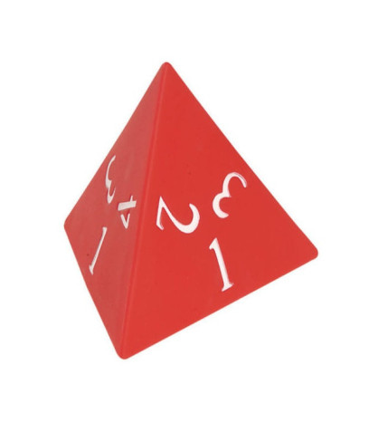 Číslovaný čtyřstěn, 10 cm