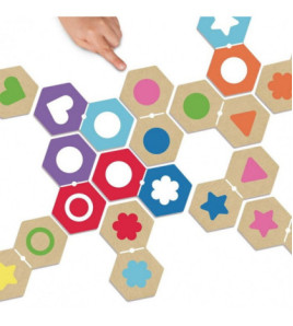 Barva nebo tvar (selektivní pozornost) - domino