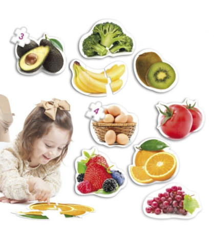 Jídlo - maxi puzzle 9ks