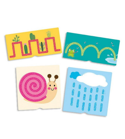 Grafomotorika - senzorická čísla