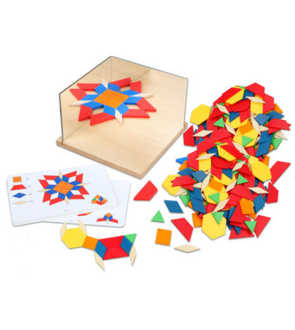 Symetrie - odrážecí vzory, skupinová sada