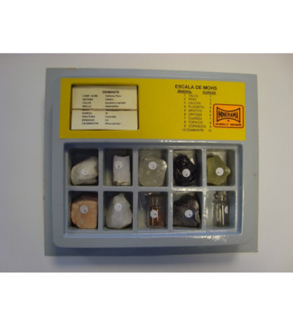 Mohsova stupnice tvrdosti minerálů