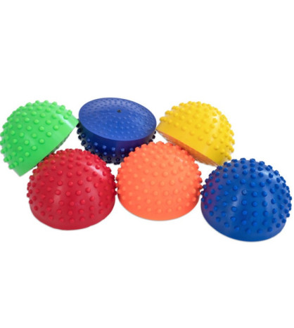 Sada 6 ks barevných balančních ježků