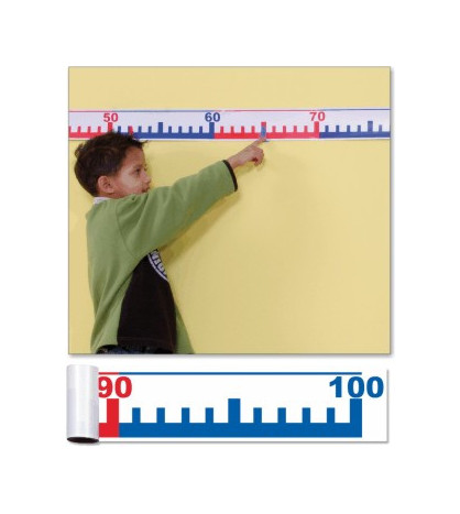 Číselná osa do 100, 3m