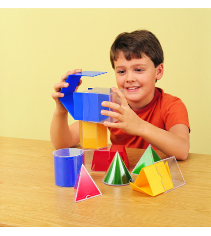 Originální skládací geometrická tělesa