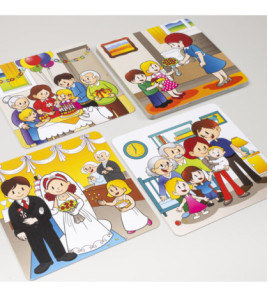 Rodina a události - magnetické obrázky