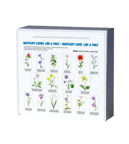 Rostliny lesů, luk a polí