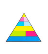 Potravinová pyramida - Magnetická podložka