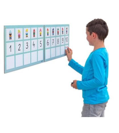 Počítání a čísla do 10 - magnetické kartičky